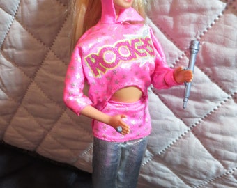 Vintage Mattel Rockers Barbie Puppe