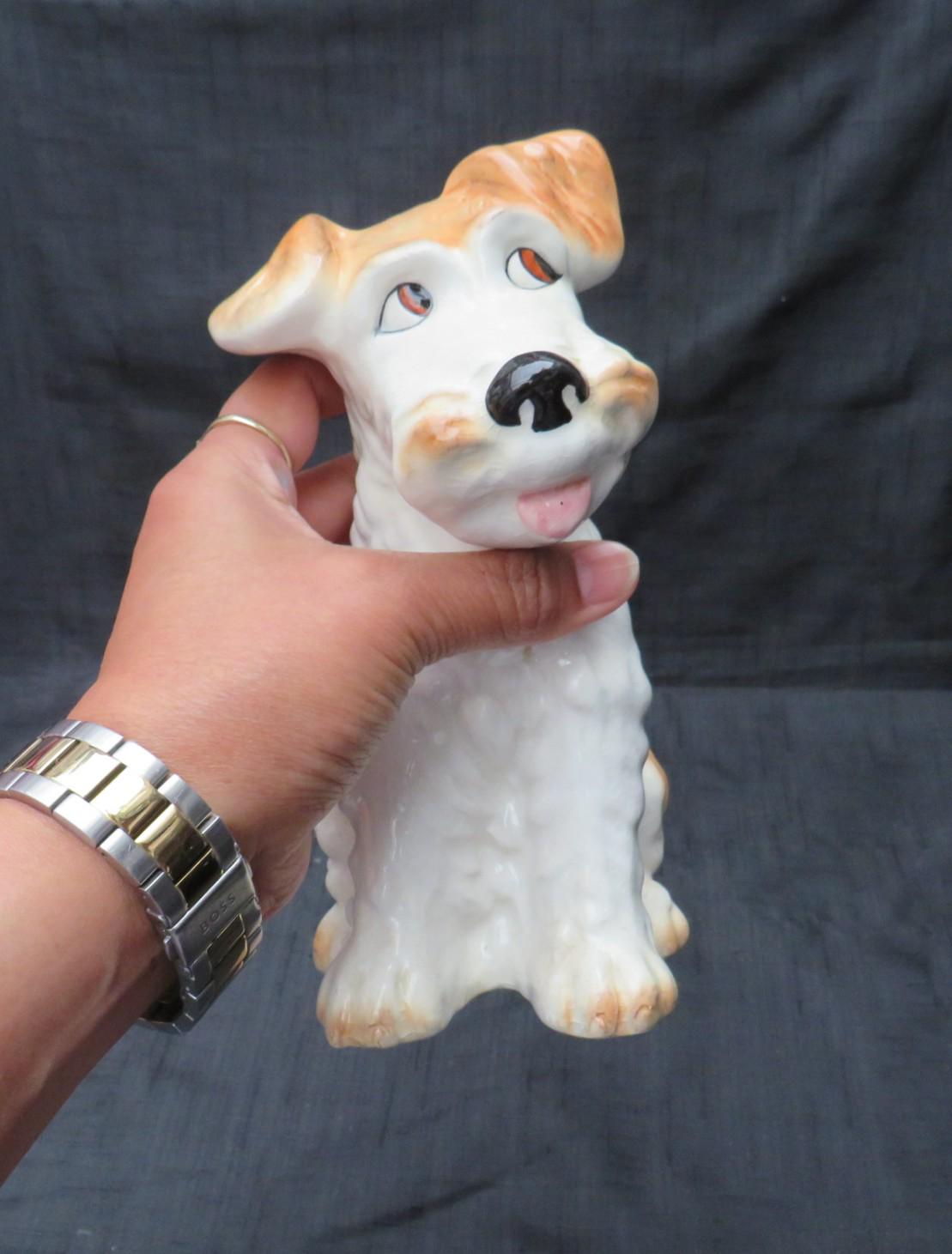Vintage Sylvac Art Deco Decorative Pottery Terrier Dog 1379