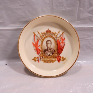 Vintage W.H. Goss Edward VIII Coronation Trinket Dish
