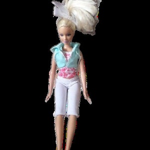 2006 Mattel Barbie Blonde Hair Tied up Doll - Etsy