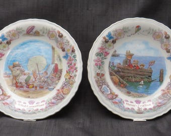 Foxwood at Sea Plate Captain Otter's Tales, Pretty Wedgwood