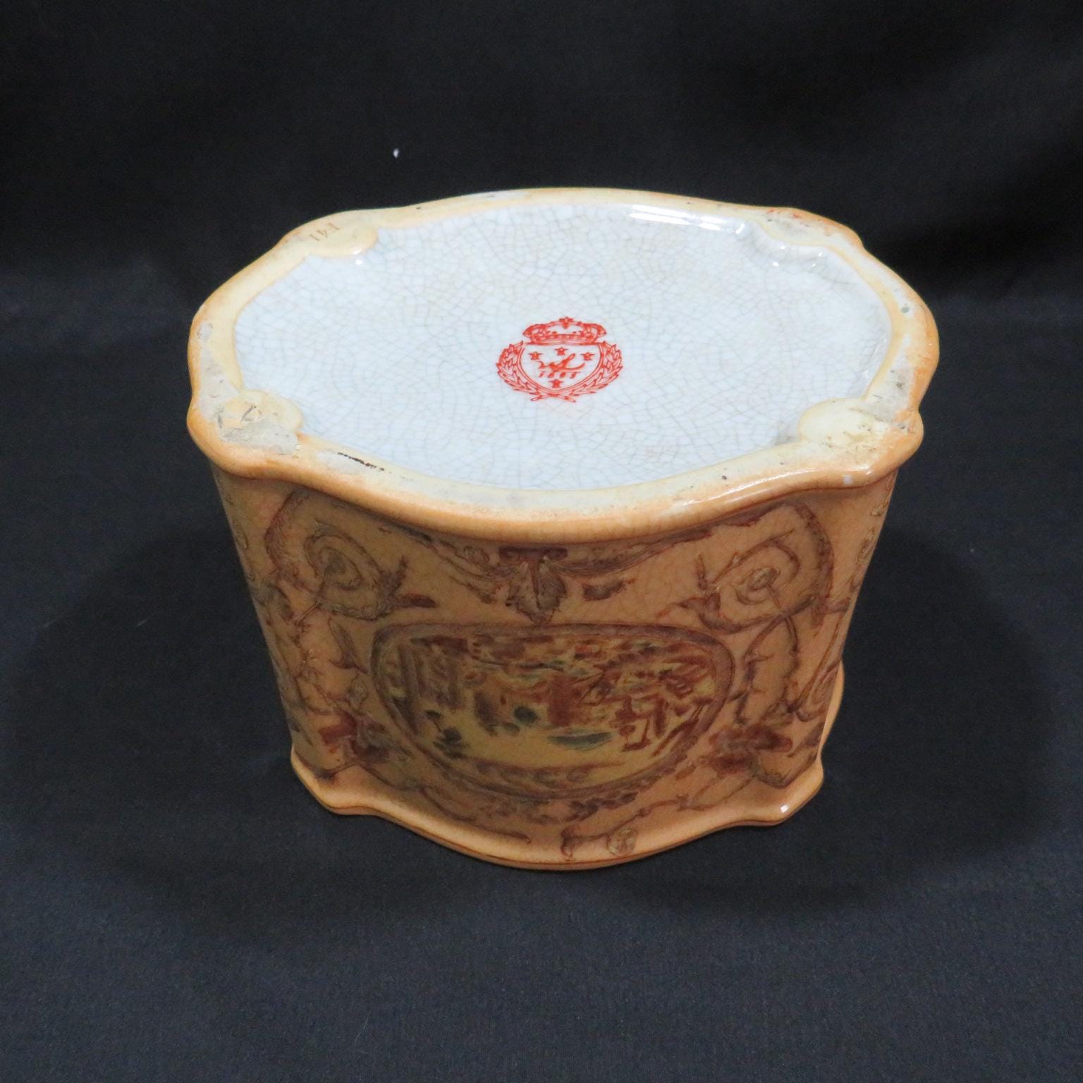 Vintage Wong Lee (WL) Porcelain Pot - Etsy