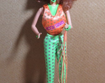 Vintage Mattel Barbie und die Rocker Diva Barbie Puppe