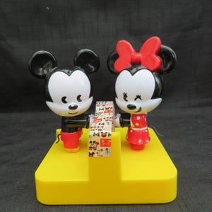 中古ミッキー＆ミニーマウス コレクターズデスクアクセサリー テープディスペンサー