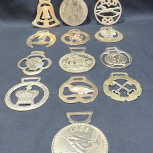 Vintage Brass Horse Harness Collection