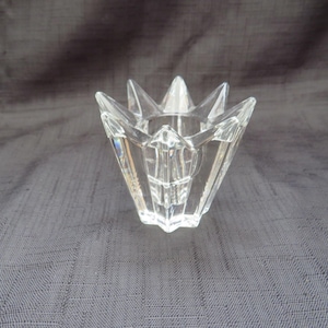 Glass Star Candle Holder