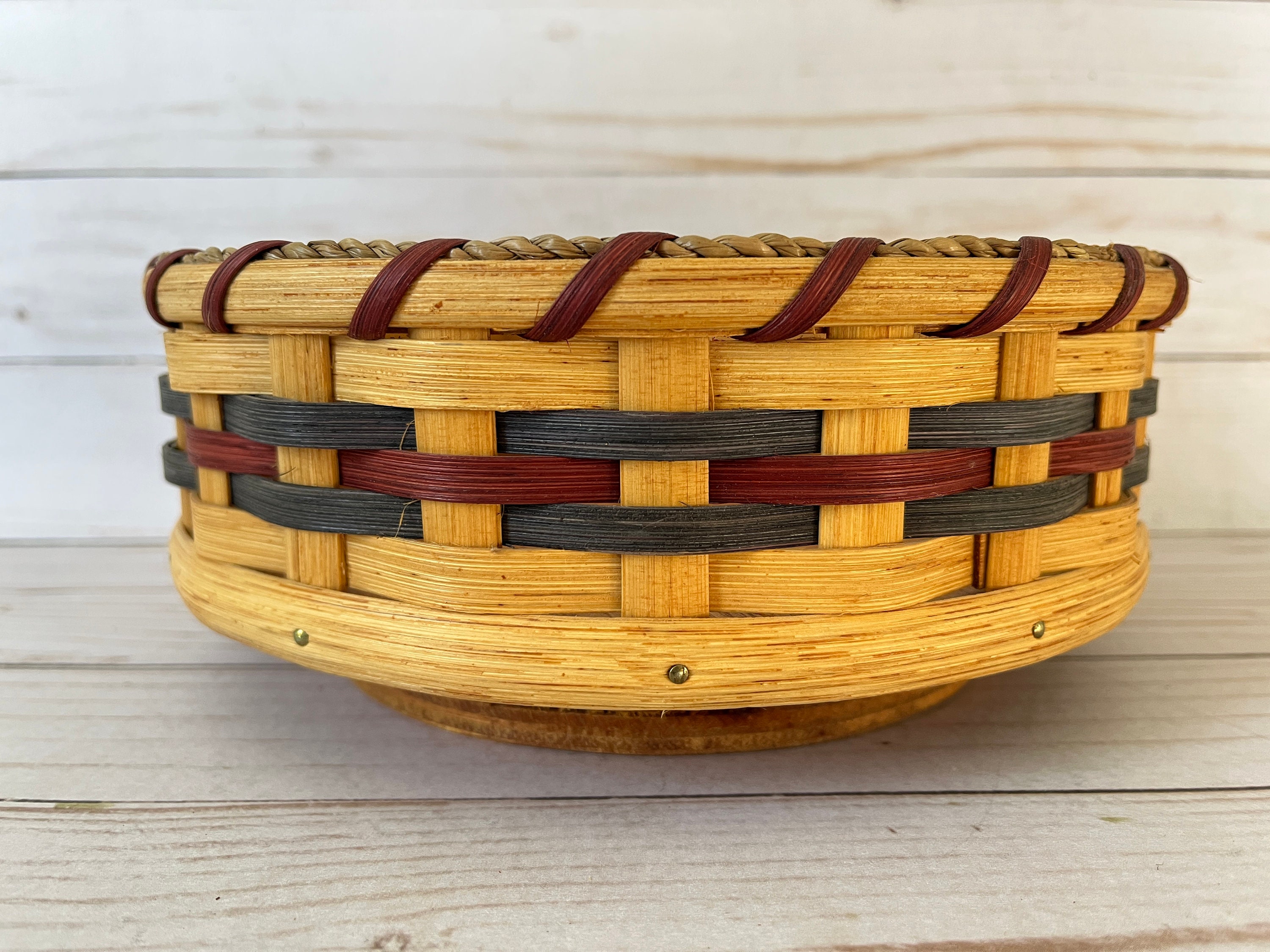 Woven Tote Basket  Amish Flexible Wicker Market & Shopping Bag — Amish  Baskets