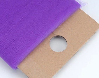 Purple Premium Tulle Fabric 54” Wide | Tutu fabric | Wedding decoration fabric | Veils | Bridal party | Party decorations