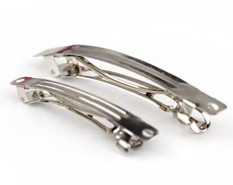 French Hair Barrette| Hair Barrette| French Barrette| DIY French Barrette| DIY Hair Accessories