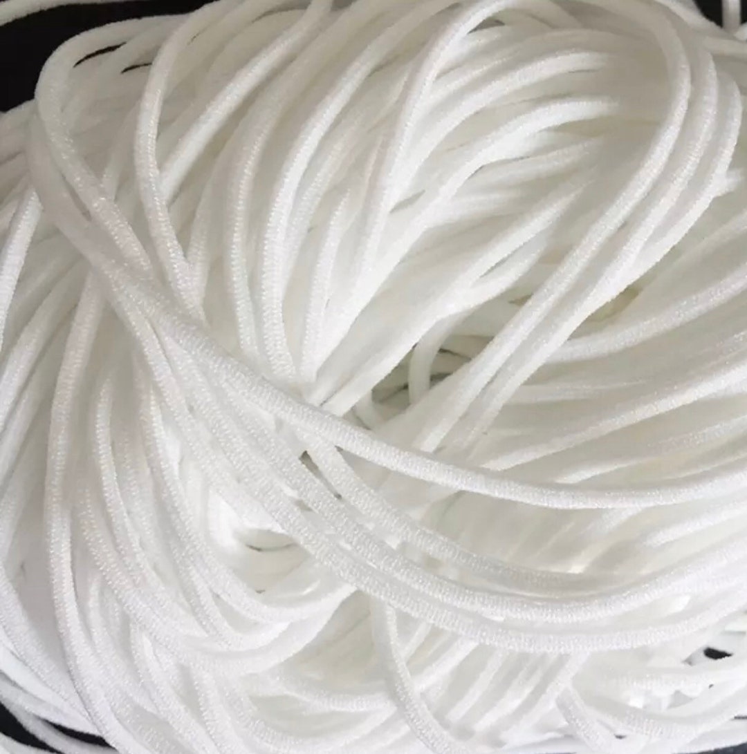 Round Elastic Cord for Face Masks Crafts Beading Etsy