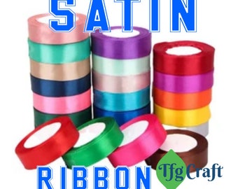 Satin Ribbon | 100 Yard Per Roll | Double Face Ribbon | 1.5 inches wide