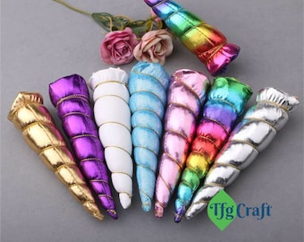 Unicorn Horn Headdress Decor Hairband Headband Kids Birthday Party Fairy LS3