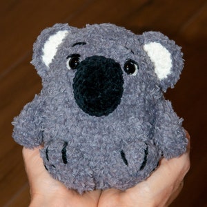 Crochet pattern koala bear amigurumi