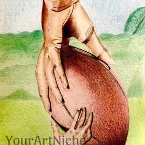 CUSTOM COLOR PENCIL Art of Father and son, Original Drawing, Custom Father&#39;s Day gift, Hand Drawn Fathers Day Art