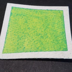 Fresh Meadow, una pittura ad acquerello granulare opaca realizzata a mano per pittura, tecniche miste, scrapbooking su carta e timbratura.