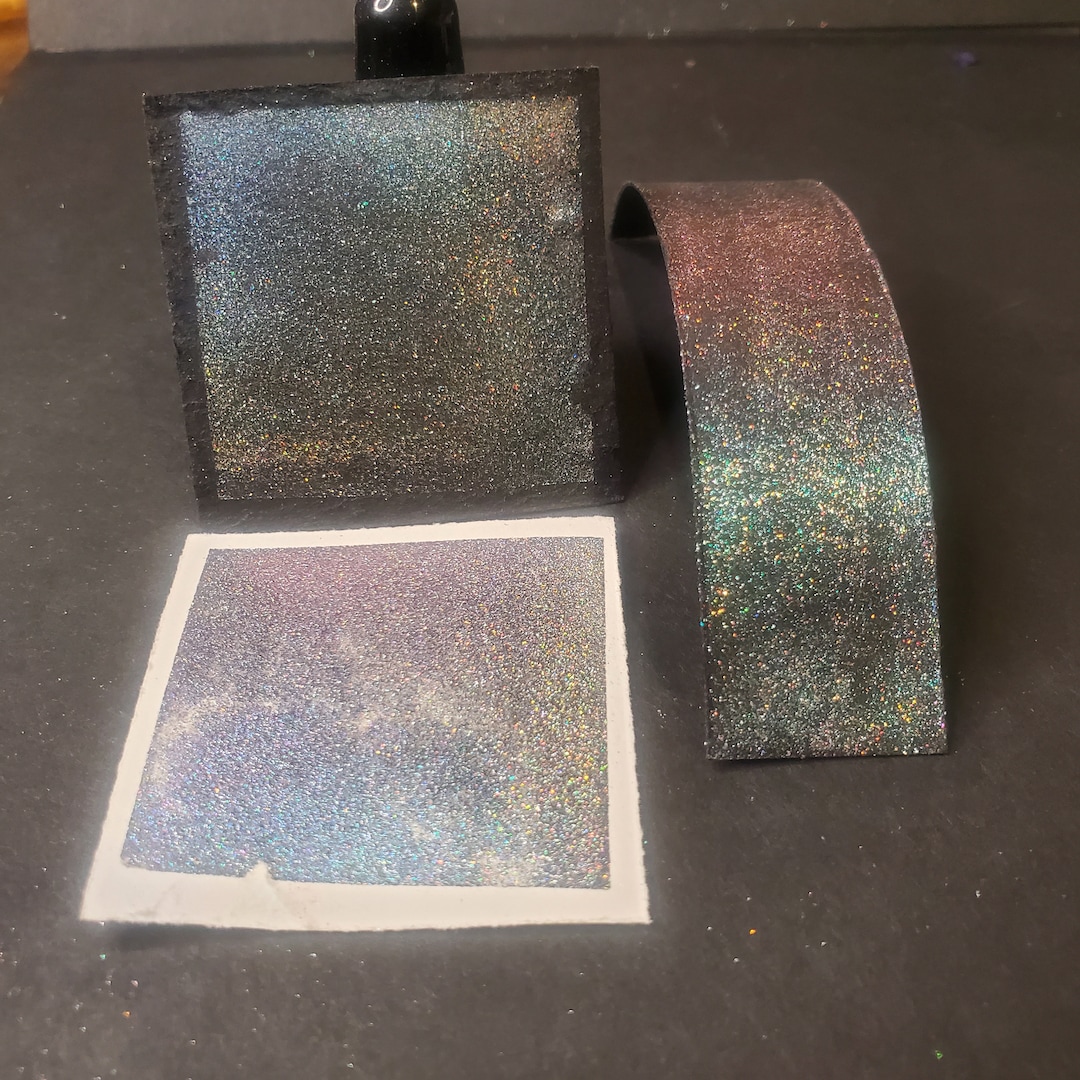 Aruba a Color Shifting Holographic Hand Made Watercolor Paint - Etsy