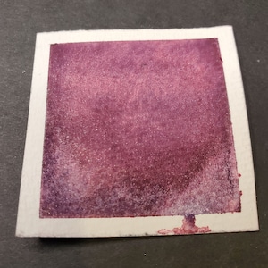 Sangria, pittura ad acquerello opaca realizzata a mano per pittura, tecniche miste, scrapbooking su carta e timbratura.