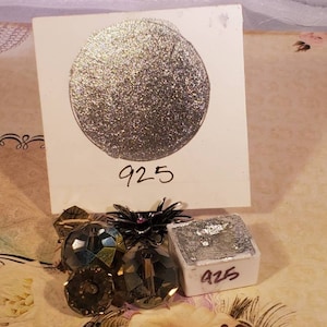 925, colori ad acquerello metallizzati e scintillanti, realizzati a mano, per pittura, tecniche miste, scrapbooking su carta e timbratura.