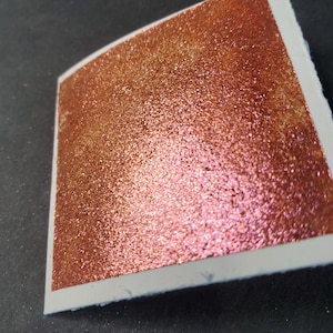 24 advent #12, colori ad acquerello metallizzati e scintillanti, realizzati a mano, per pittura, tecniche miste, scrapbooking su carta e timbratura.