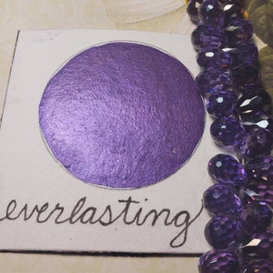 Peinture à l’aquarelle éternelle, métallique, chatoyante et faite à la main pour la peinture, les techniques mixtes et le scrapbooking sur papier, et l’estampage.