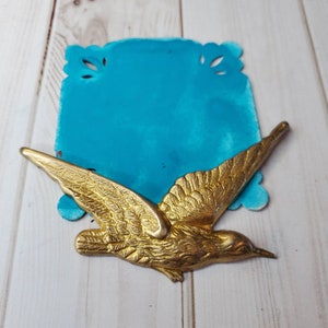 Vernice ad acquerello turchese opaca fatta a mano per pittura, tecnica mista, scrapbooking su carta e stampaggio.