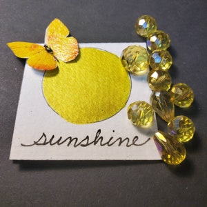 Pittura ad acquerello solare, metallica, scintillante, fatta a mano per pittura, tecnica mista, scrapbooking su carta e stampaggio.