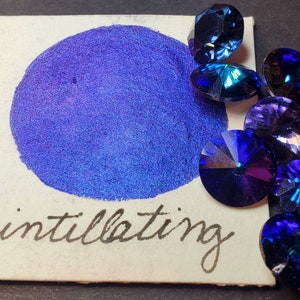 Scintillante, metallico, scintillante, vernice ad acquerello fatto a mano per la pittura, supporti misti e carta scrapbooking, e stampaggio.
