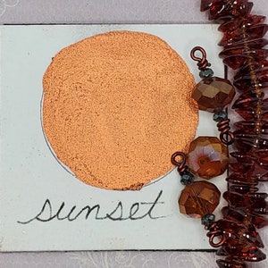 Pittura ad acquerello Sunset Metallic, scintillante, fatta a mano per pittura, tecnica mista, scrapbooking su carta e stampaggio.