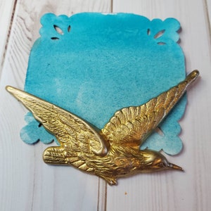 Santa Fe, pittura ad acquerello opaca realizzata a mano per pittura, tecniche miste, scrapbooking su carta e timbratura.