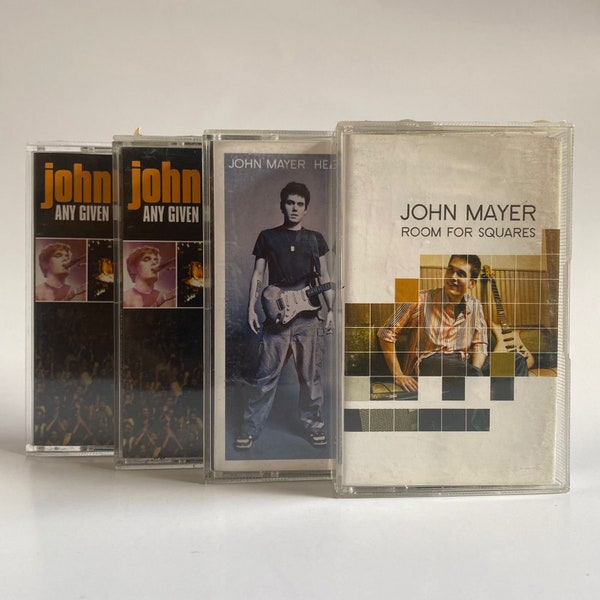 John Mayer / Any Given Thursday Room For Squares Heavier Things - Audio Cassette Tape