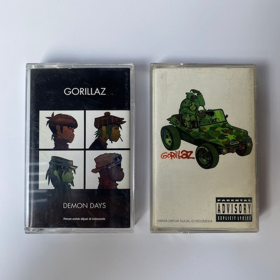 Gorillaz Demon Days Gorillaz Plastic Beach the Now Now Etsy