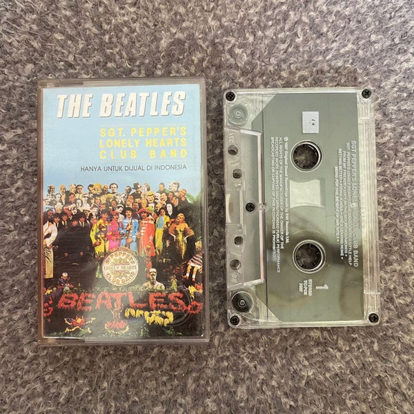 The Beatles John Lennon Past Masters For Sale Sgt Pepper's Lonely Hearts Club Band Imagine - Audio Cassette Tape
