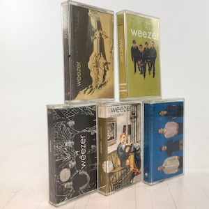 Weezer / Blue Green Maladroit Pinkerton Make Believe - Audio Cassette Tape