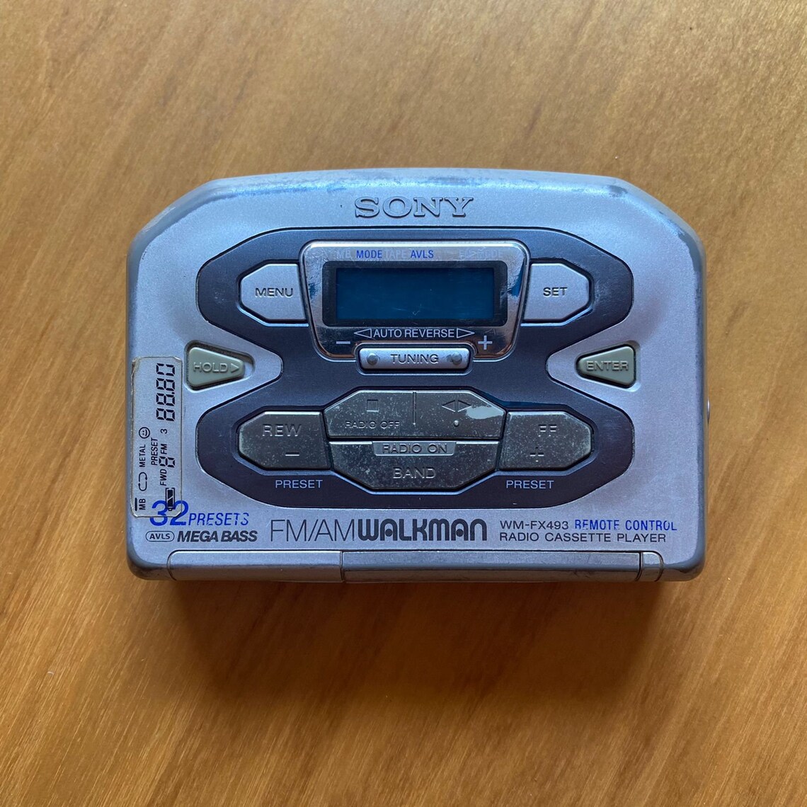 Vintage Cassette Tape Player Walkman Sony Casio Aiwa Sanyo Etsy