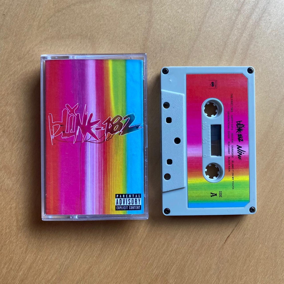 Audio Cassette Tape Blink 182 / California Deluxe Etsy