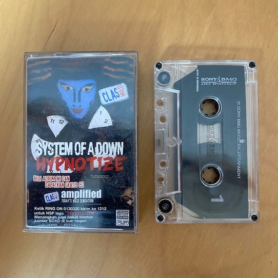 System of A Down Audio Cassette Tape 