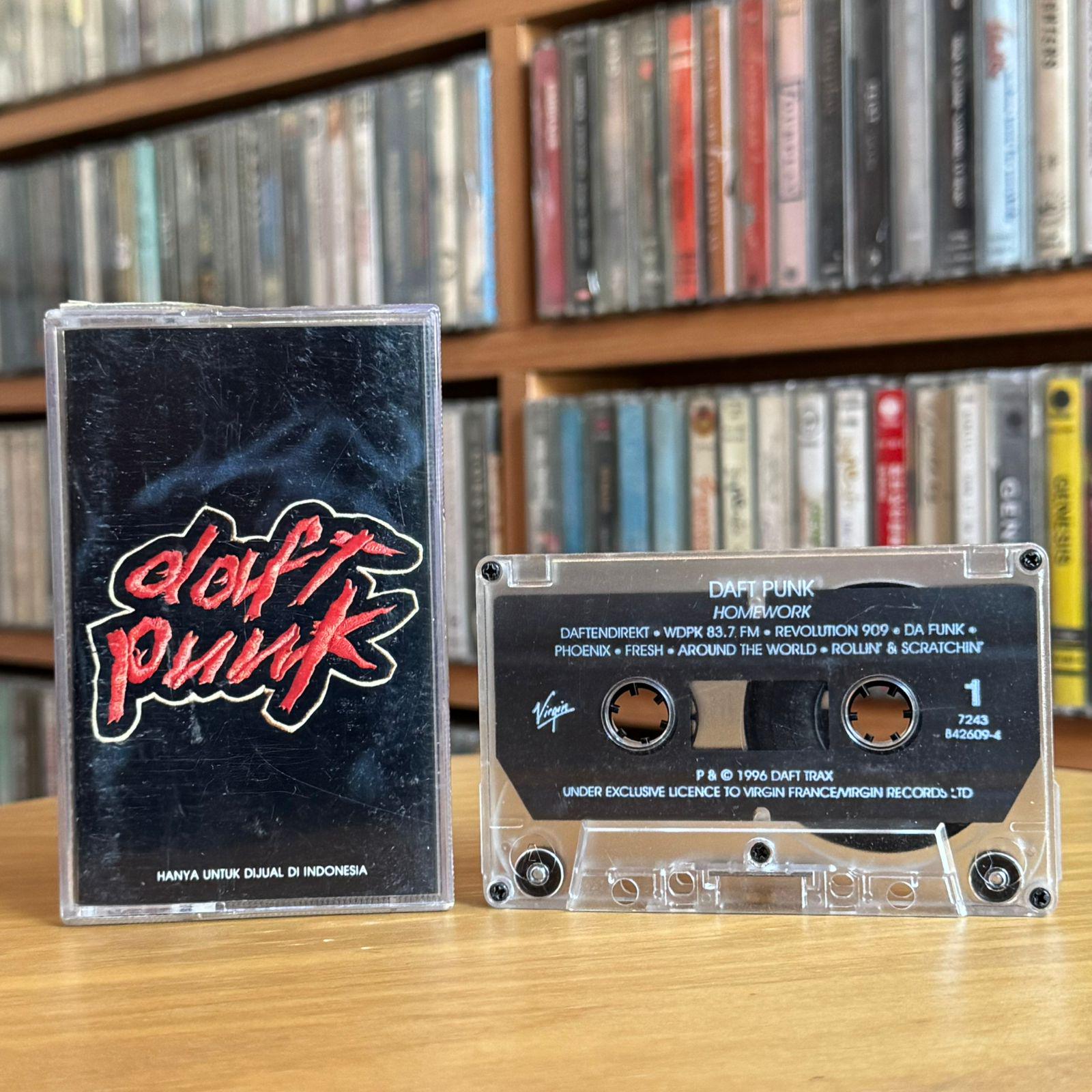 Daft Punk / Discovery Homework - Ultra Rare Audio Cassette Tape - Etsy