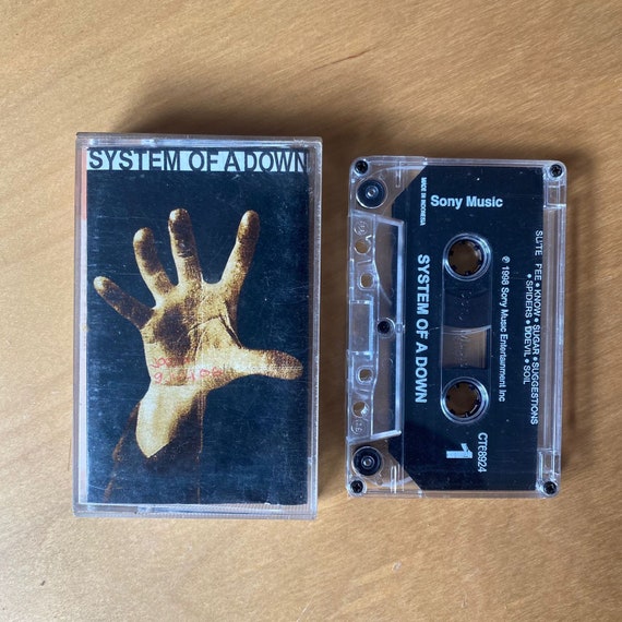 System of A Down - Audio Cassette Tape - Etsy