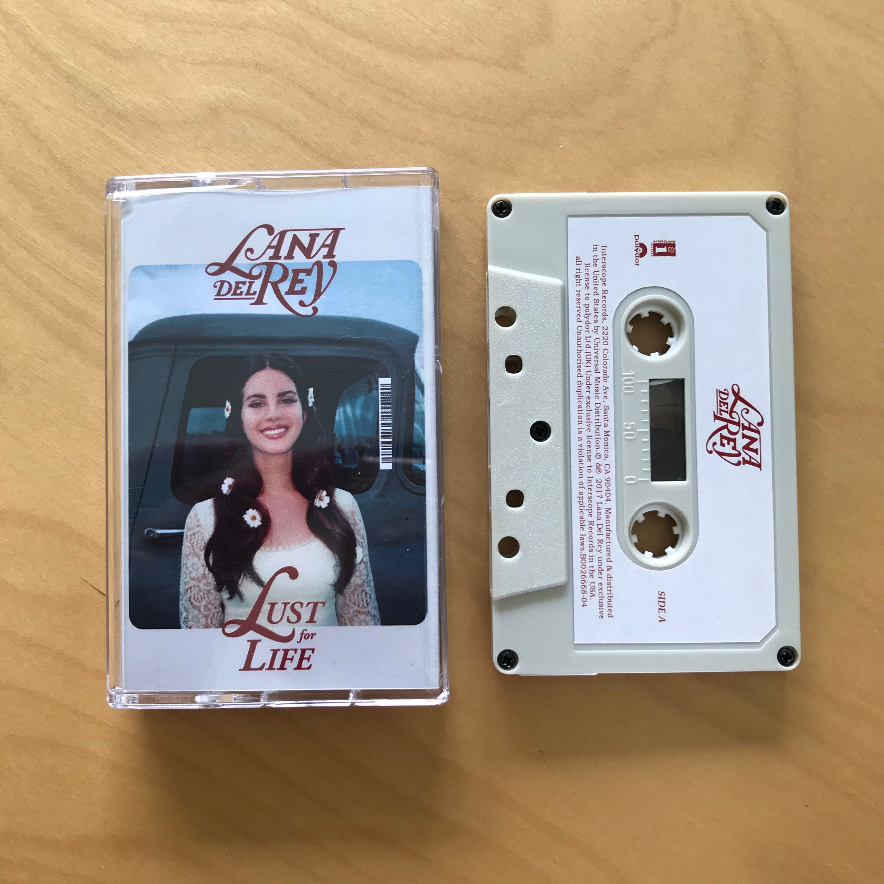 Audio Cassette Tape Lana Del Rey / Born To Die Ultraviolence Etsy