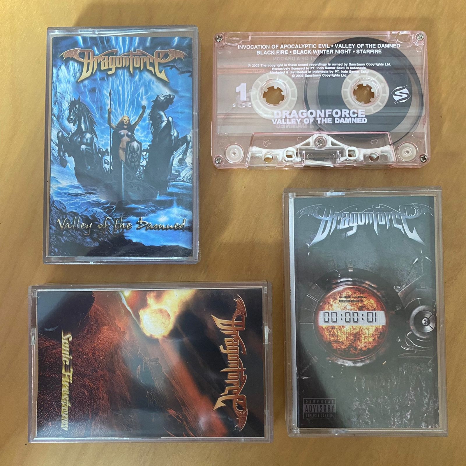 Dragonforce / Valley Fo the Damned Sonic Firestorm Inhuman