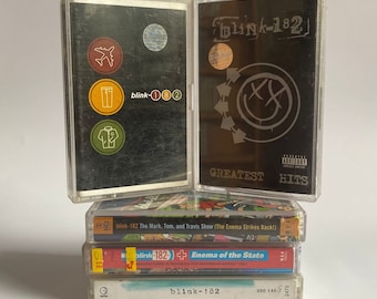 Blink 182 / Greatest Hits Take Off Your Pants and Jacket Show Enema of the State Nine Dogs Eating Dogs California - Audio Cassette Tape