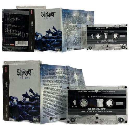 Slipknot / Iowa Vol 3 the Subliminal Verses Metallica / Master of