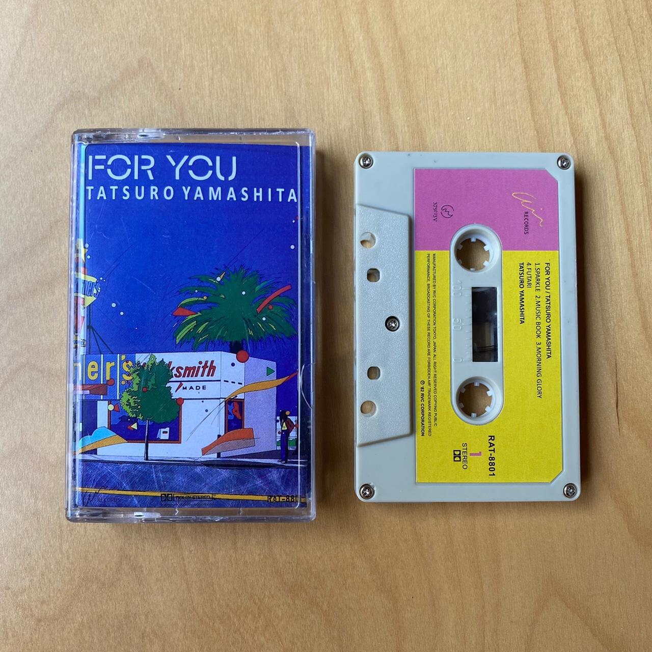 Audio Cassette Tape Tatsuro Yamashita For You Ride On Time Etsy Canada