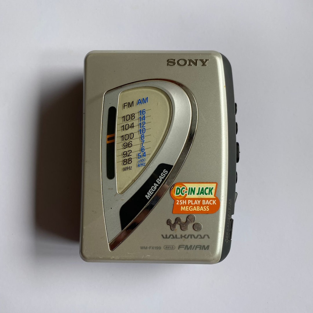 Sony Walkman WMFX199 Vintage Cassette Player Etsy