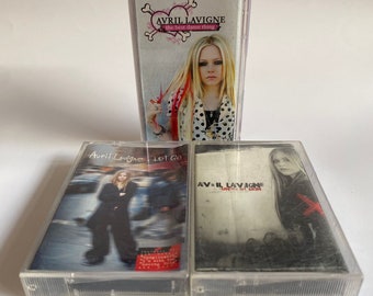 Avril Lavigne / Let Go Under My Skin The Best Damn Thing - Audio Cassette Tape