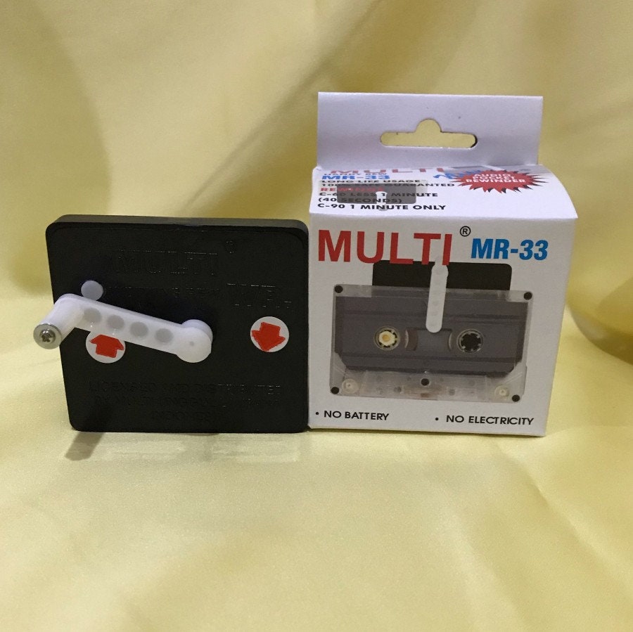 Manual Rewinder Cassette Tape Multi MR33 Etsy