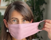 Face Mask, Nylon Spandex Mask, Washable Mask, Filter Pocket