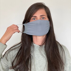 Face Mask - nylon spandex Mask - Washable Mask - Filter pocket - sport mask Mask - breath easy Mask- great for workout mask - MADE IN USA image 4