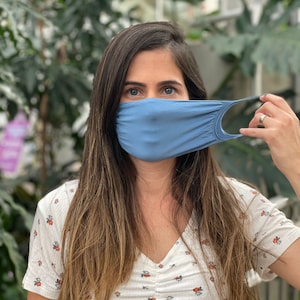 Face Mask - nylon spandex Mask - Washable Mask - Filter pocket - sport mask Mask - breath easy Mask- great for workout mask - MADE IN USA image 3
