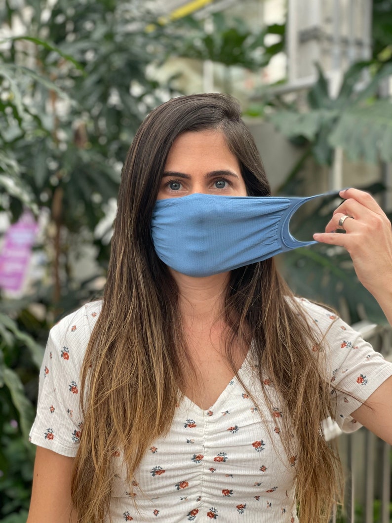 Face Mask - nylon spandex Mask - Washable Mask - Filter pocket - sport mask Mask - breath easy Mask- great for workout mask - MADE IN USA image 3